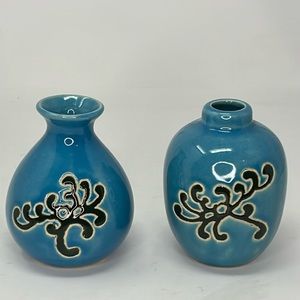 2 Pottery Vases